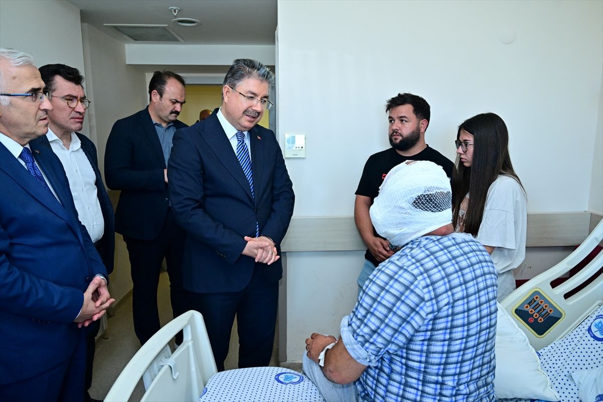 Eskişehir Valisi Erdinç Yılmaz hastane ziyareti