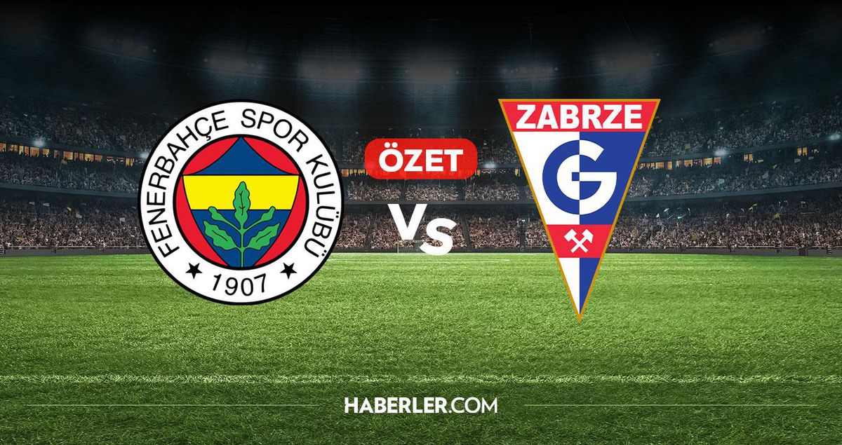 Fenerbahçe Gornik Zabrze maç özeti ve golleri! (ÖZET) Fenerbahçe Gornik Zabrze kaç kaç bitti, golleri kim attı?