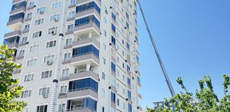 Gaziantep'te apartmanın çatısında çıkan yangın söndürüldü