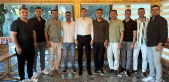 Güdül ilçesinde tayini çıkan jandarma personeli için veda programı yapıldı