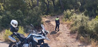 Jandarma, Antalya'da ormanlık alanlarda yangın riskine karşı sahada