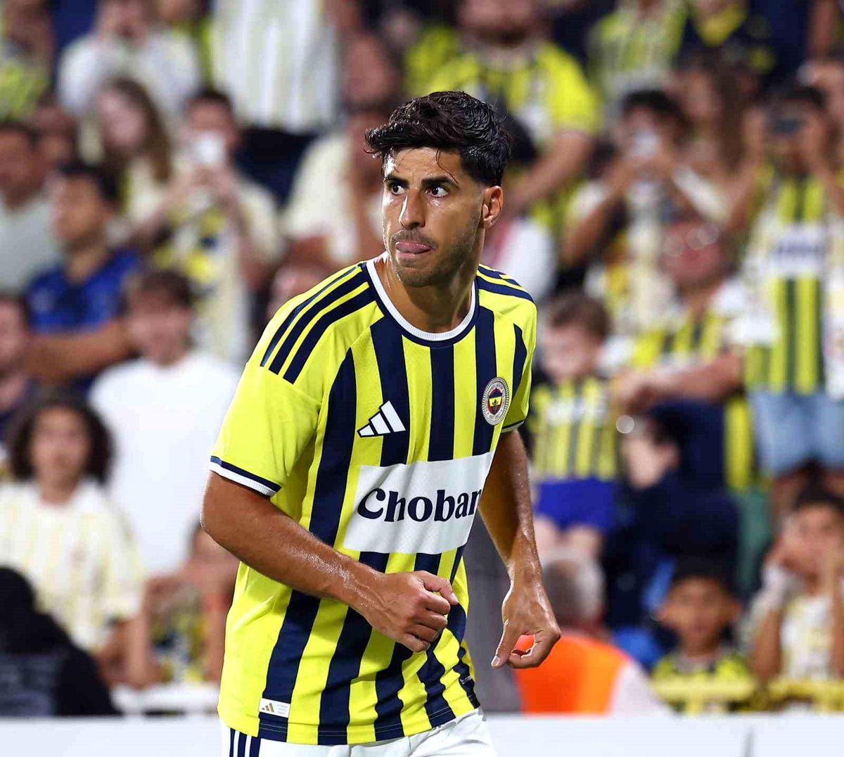 Marco Asensio, 10 numaralı formasıyla Kadıköy'de