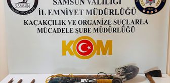 Samsun'da binada çukur kazarak define arayan 4 şüpheli yakalandı