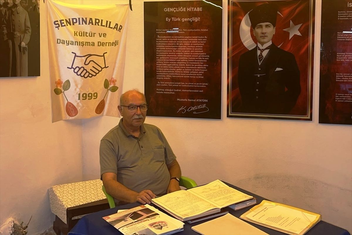 Elazığ Şenpınar Mahallesi'ndeki dernek binası