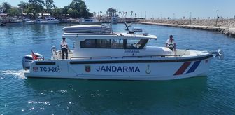 Side açıklarında jandarma asayiş botundan sıkı denetim
