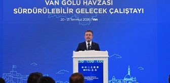 Tarım ve Orman Bakanı Yumaklı 'Van Gölü Havzası Sürdürülebilir Gelecek Çalıştayı'nda konuştu Açıklaması