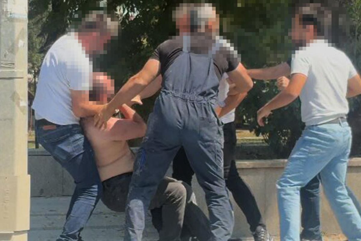 Tartıştıkları kişiyi döven 4 kişi gözaltına alındı