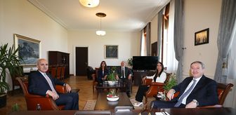 TBMM Başkanı Kurtulmuş, DEM Parti Eş Genel Başkanları Bakırhan ve Hatimoğulları'nı ziyaret etti