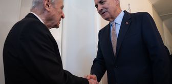 Kurtulmuş ve Bahçeli'den Meclis'te görüşme