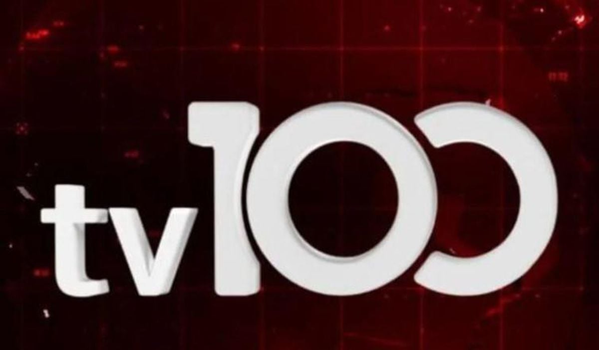 TV100 logosu ve YouTube simgesi