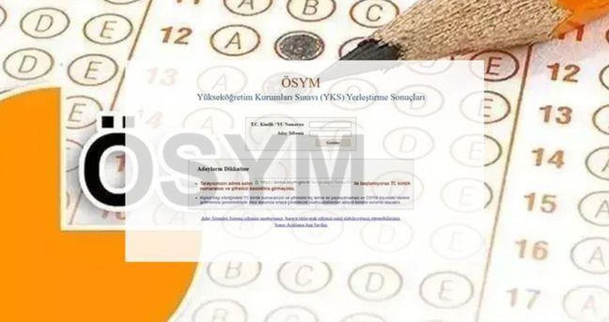 YKS SONUÇLARI SORGULAMA EKRANI 2026: ÖSYM YKS (TYT, AYT, YDT) sonuçlarına nereden nasıl bakılır?