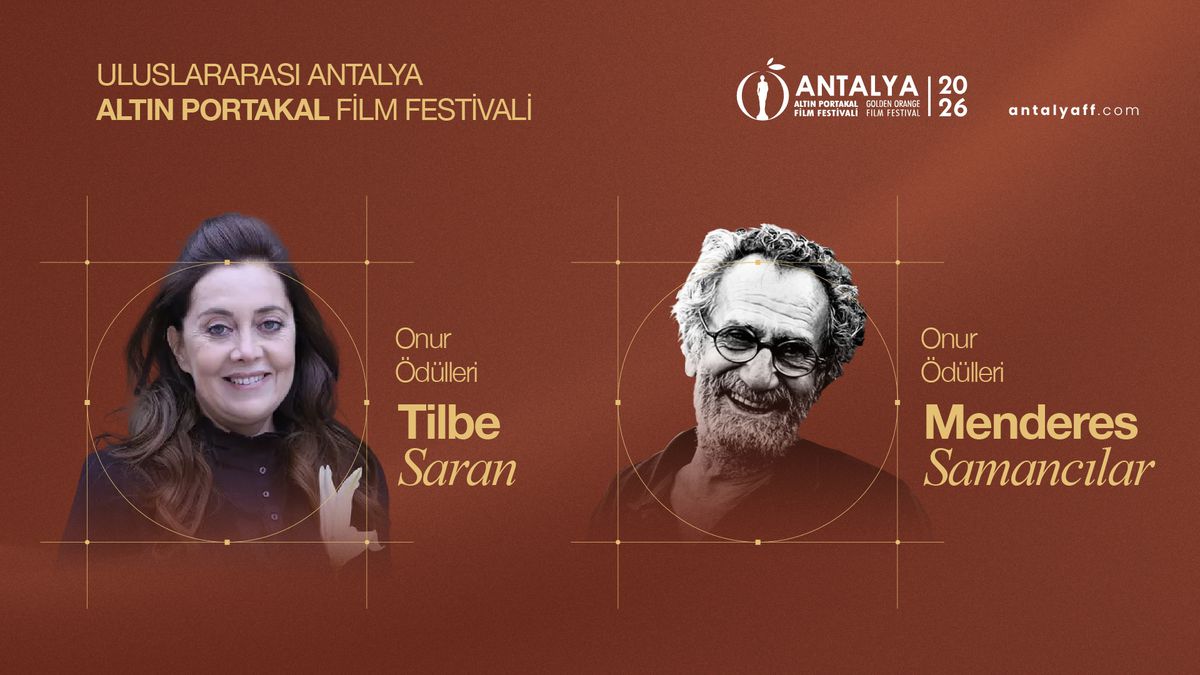 63. Altın Portakal Film Festivali'nde Onur Ödülleri Menderes Samancılar ve Tilbe Saran'a Verilecek