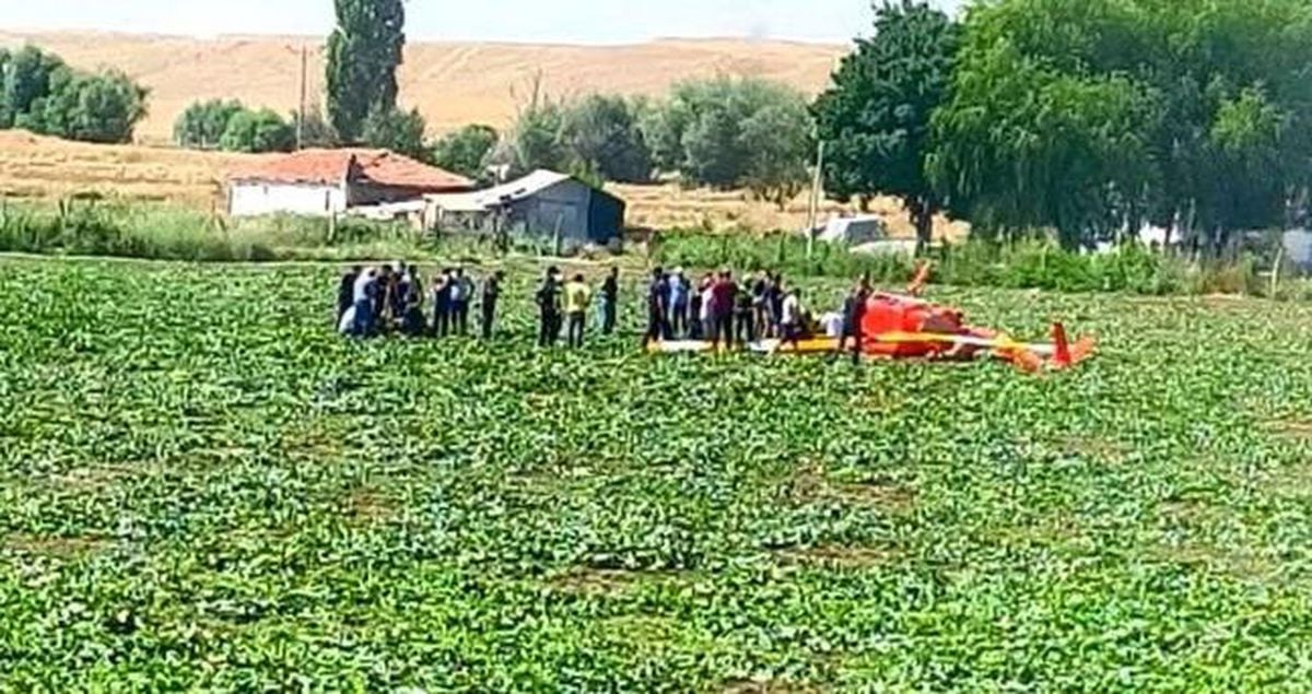 Ankara Temelli'de hava aracı kazası iddiası ile ilgili görsel
