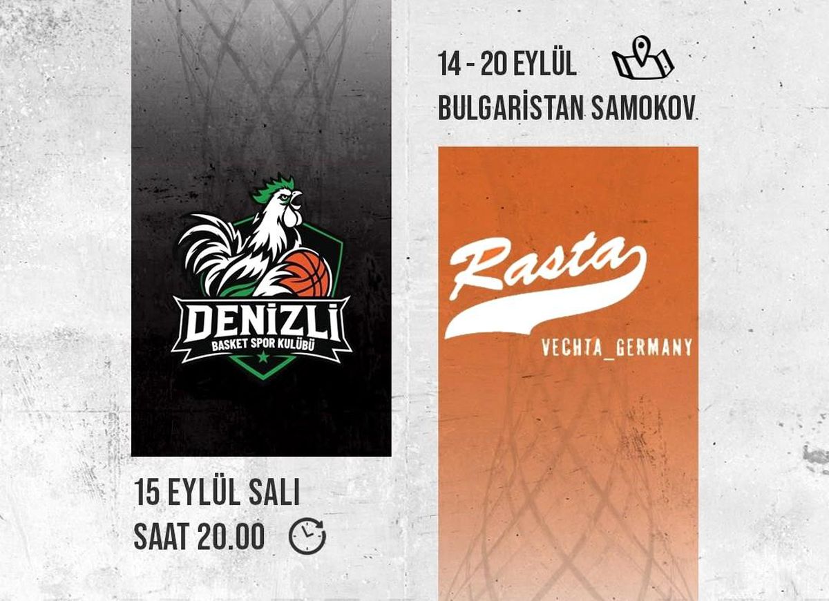 Denizli Basket'in Avrupa'daki il rakibi Rasta Vechta