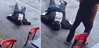 Kalbi durup yere yığılan gencin parasını çalan vicdansız tutuklandı