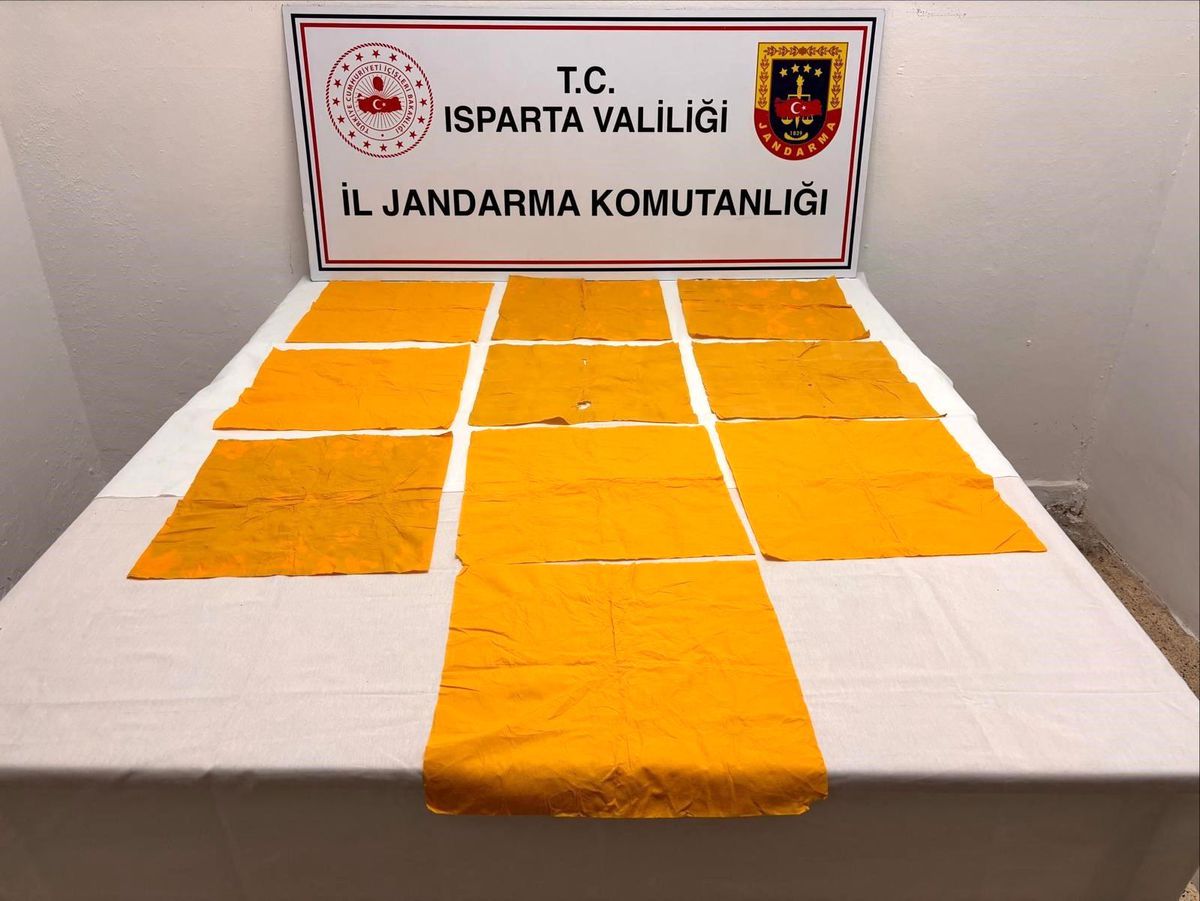 Isparta'da 64 bin kullanımlık sentetik uyuşturucu operasyonu