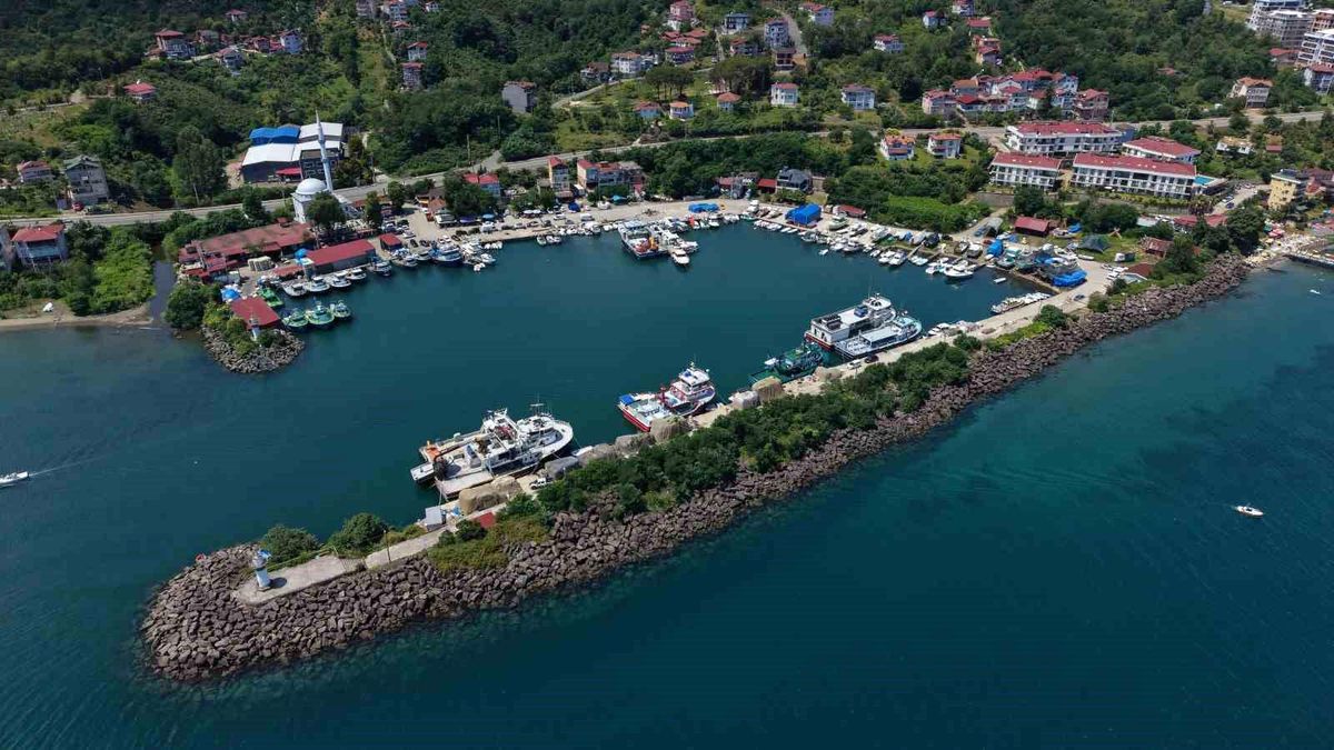 Ordu'da balıkçılar 1 Eylül'de başlayacak av sezonu öncesinde teknelerinin ve ağlarının bakımını yapıyor.