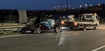 Kayseri'de düğün konvoyundaki kazada 1 kişi öldü, 4 kişi yaralandı