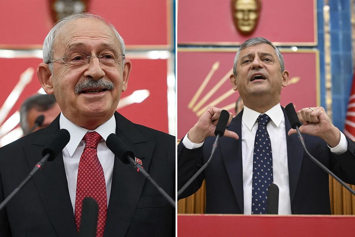 CHP Niğde Milletvekili Ömer Fethi Gürer, parti binasında açıklama yapıyor.