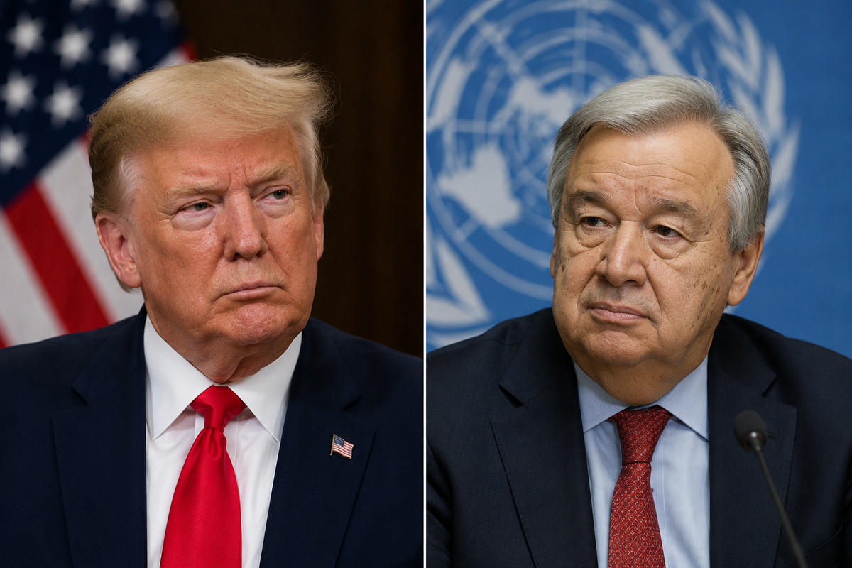 Trump, görev süresi yıl sonunda dolan BM Genel Sekreteri Guterres'in yerine Infantino'yu önerdi