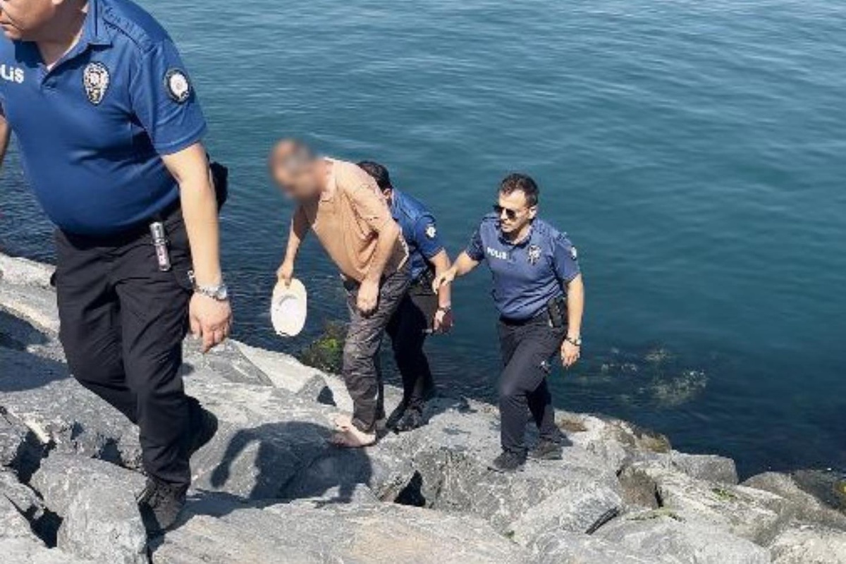 Tam ikna edilmişken kayıp düştü: Polis böyle izledi