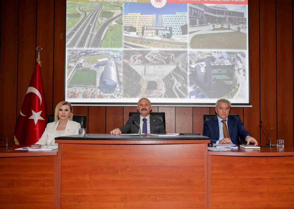Aydın'da 2026 yılı 3. dönem İl Koordinasyon Kurulu toplantısı yapıldı; en çok harcamayı DSİ yaptı