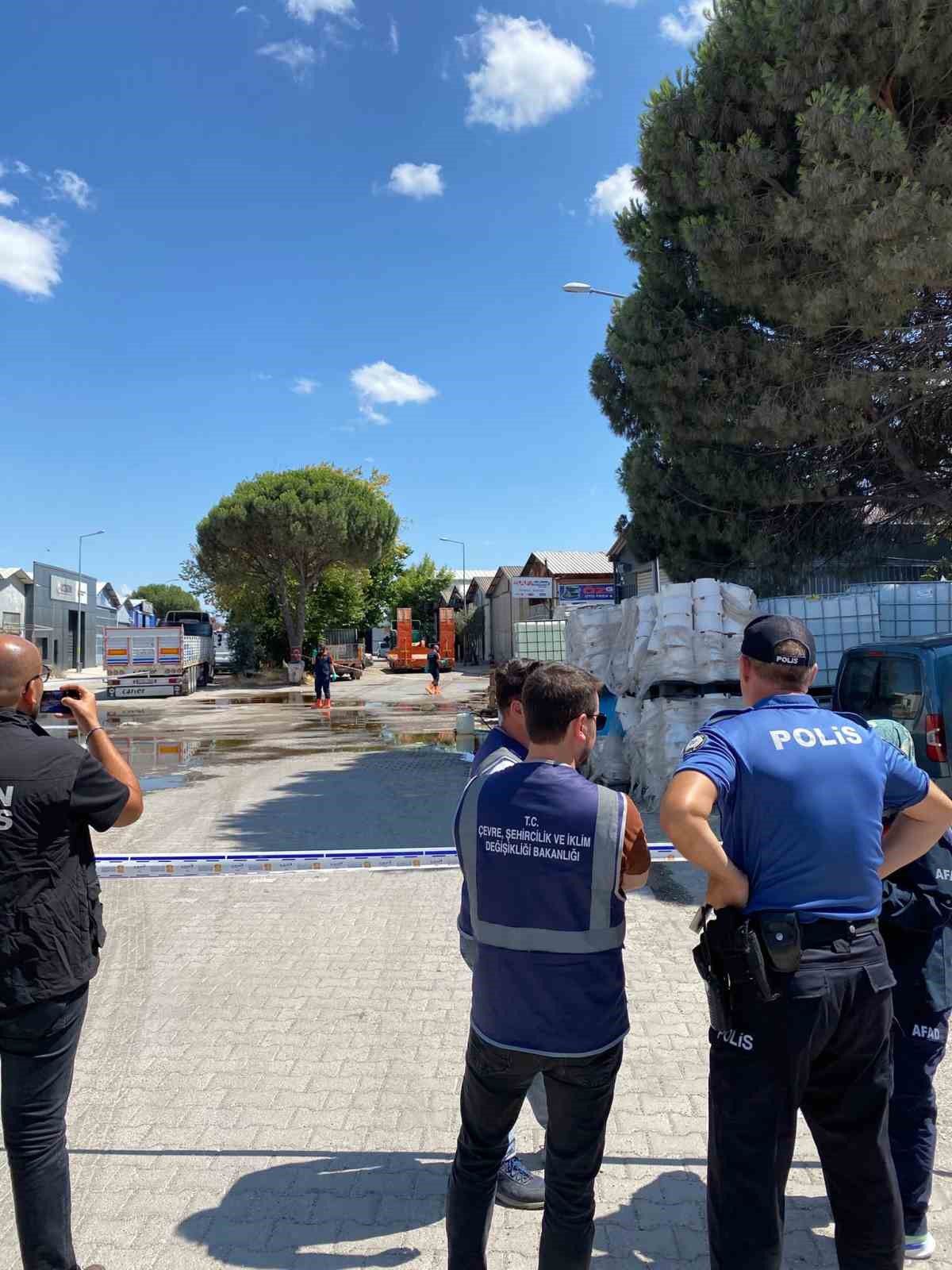 Balıkesir'de kimyasal sızıntı: 3 kişi hastanede