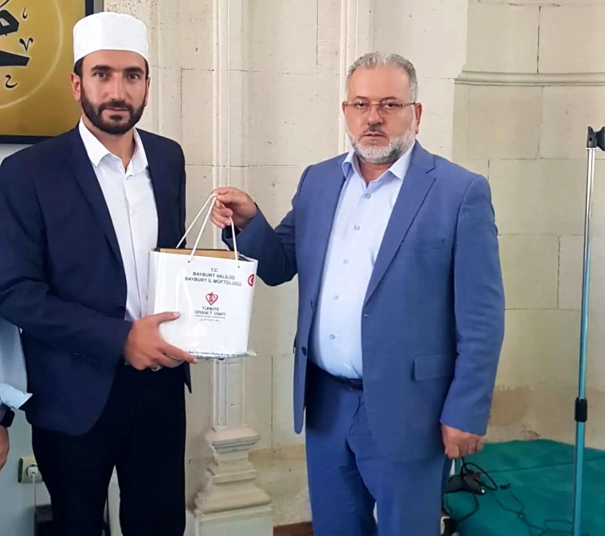 Bayburt'ta ezanı güzel okuma ve hutbe sunumu yarışmalarında il birincileri belirlendi