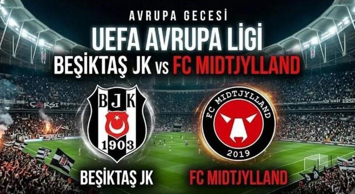 Beşiktaş Midtjylland tek maç mı, rövanşı var mı, 2. maç ne zaman?