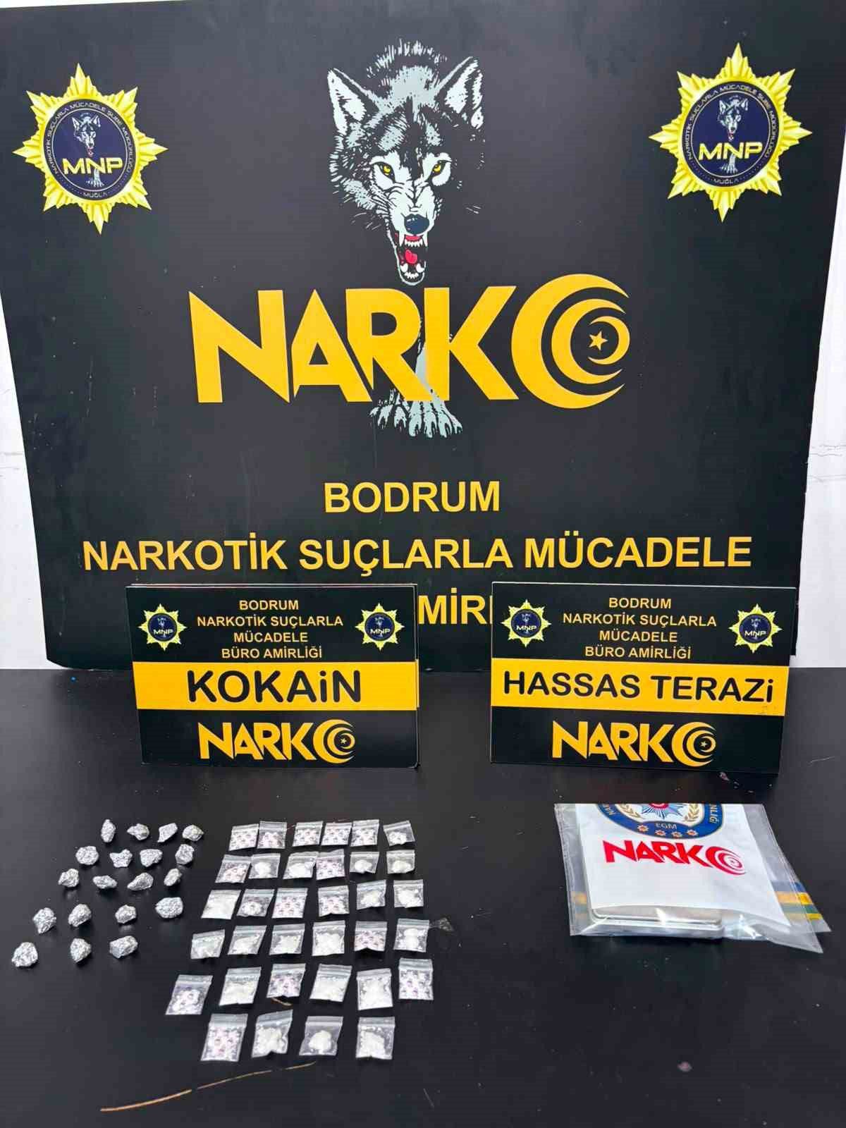 Bodrum’da uyuşturucu operasyonu: 2 gözaltı