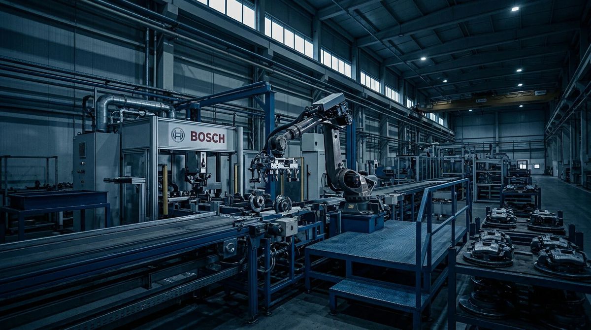 Bosch Fren Sistemleri Bursa Fabrikası'nda Planlı Üretim Duruşu