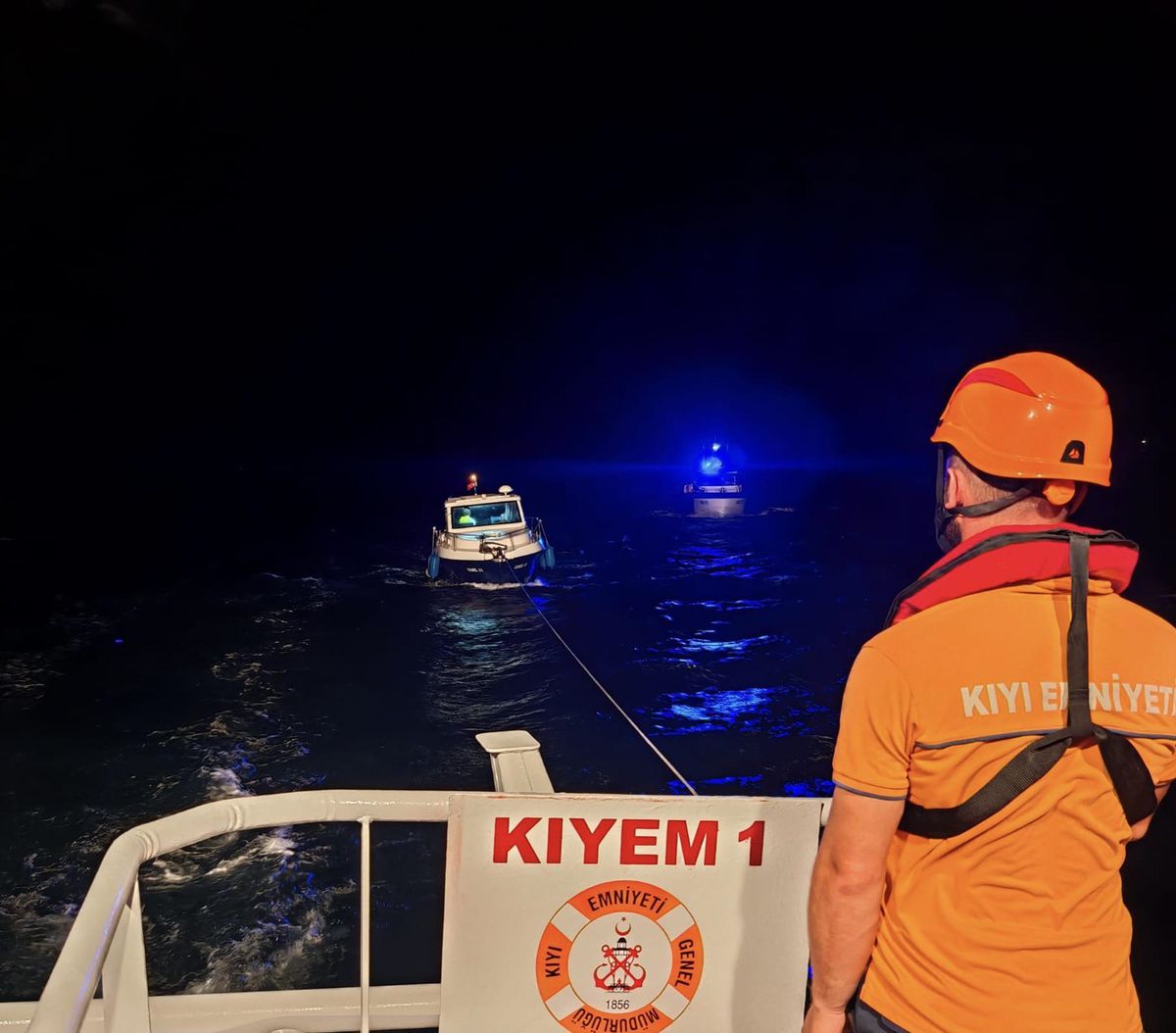 Çanakkale Boğazı'nda Tekne Arızası