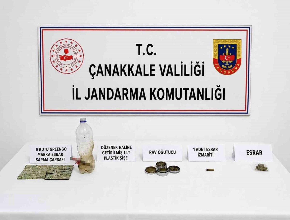 Çanakkale'de uyuşturucu operasyonu: 12 gözaltı