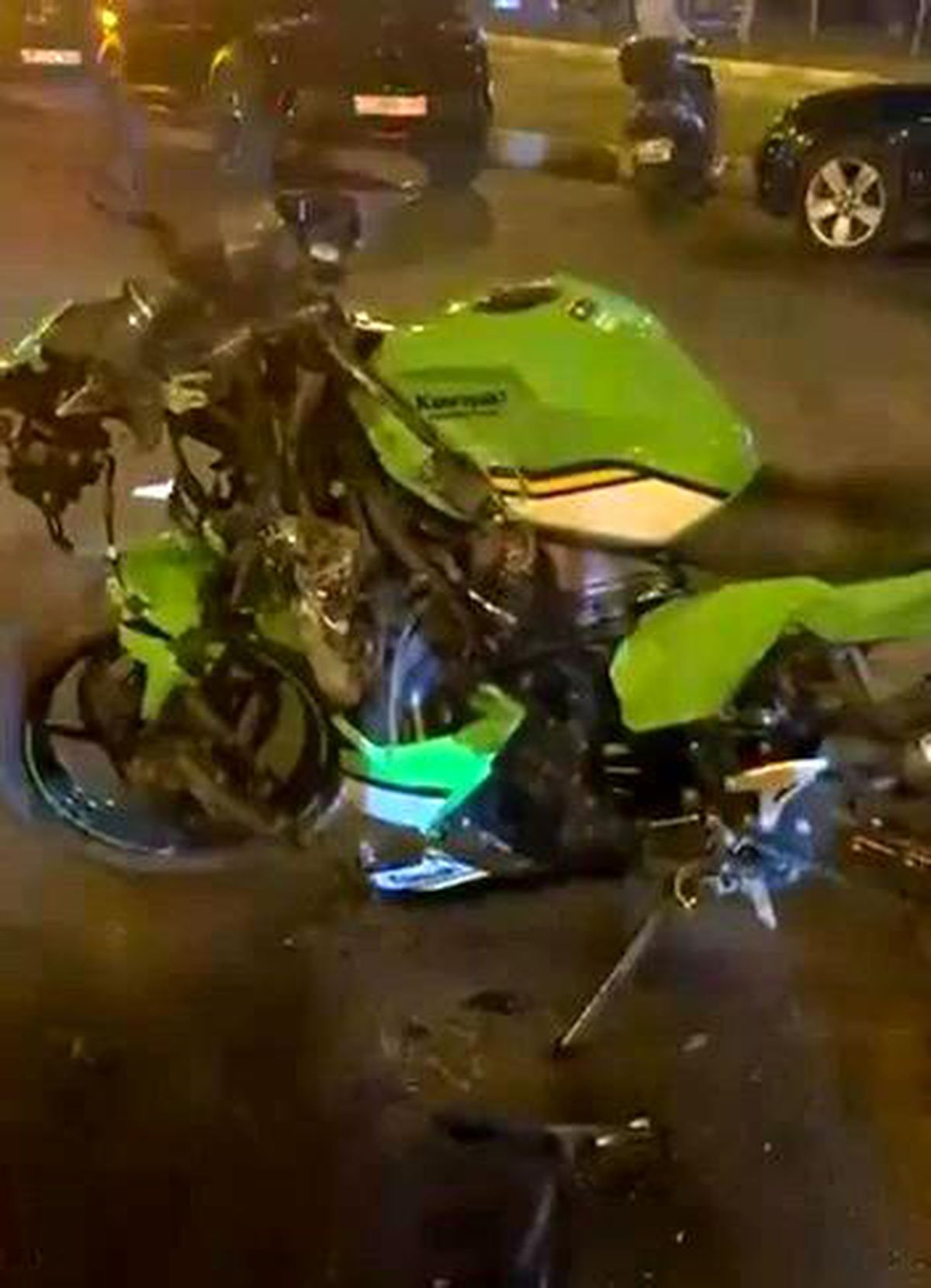 Diyarbakır'da motosiklet kazası: 1 yaralı