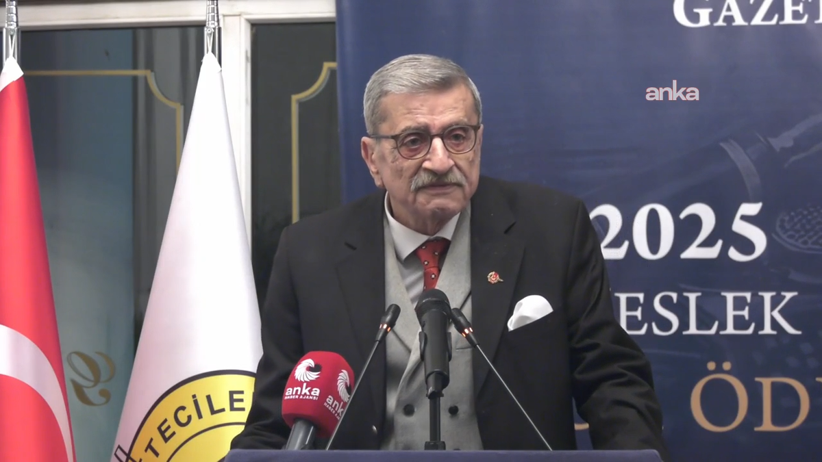 Gazeteciler Cemiyeti Başkanı Nazmi Bilgin'in basın özgürlüğü açıklaması.