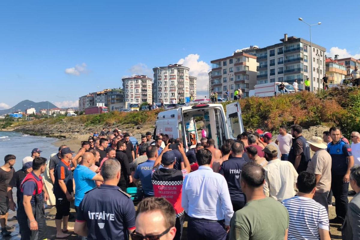 Giresun'da boğulma vakası: 2 kişi hayatını kaybetti
