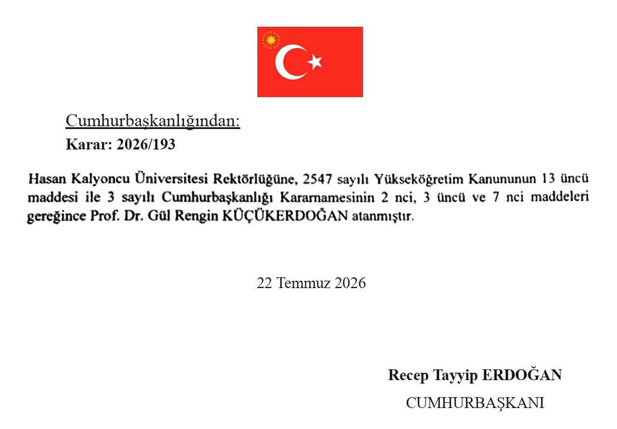 Prof. Dr. Gül Rengin Küçükerdoğan, HKÜ Rektörlüğüne Asaleten Atandı