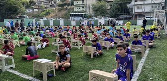 İstanbul'da yaz Kur'an kursu öğrencileri 'bağımlılığa karşı' sahaya çıktı