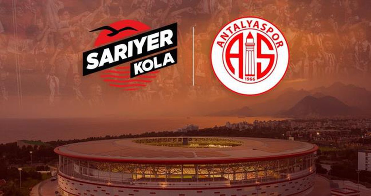 Sarıyer Kola, Antalyaspor’un Resmî İçecek Sponsoru Oldu