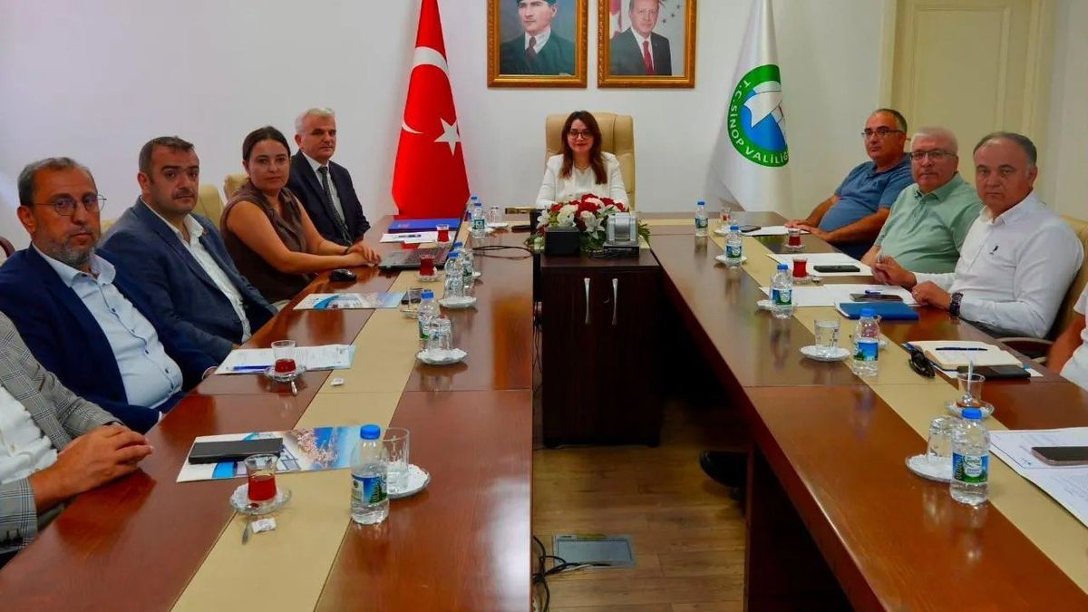 Sinop'ta İstihdam ve Mesleki Eğitim Kurulu Toplantısı Yapıldı