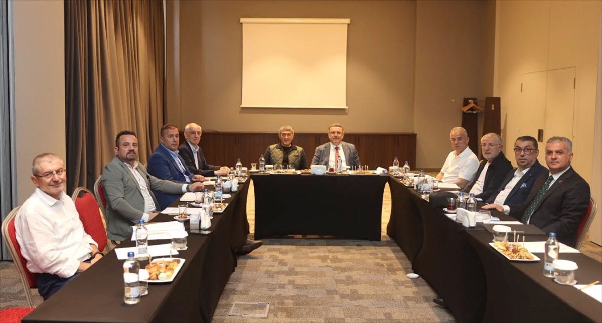 TTSO'da Trabzon Dünya Ticaret Merkezi yönetim kurulu toplantısı yapıldı