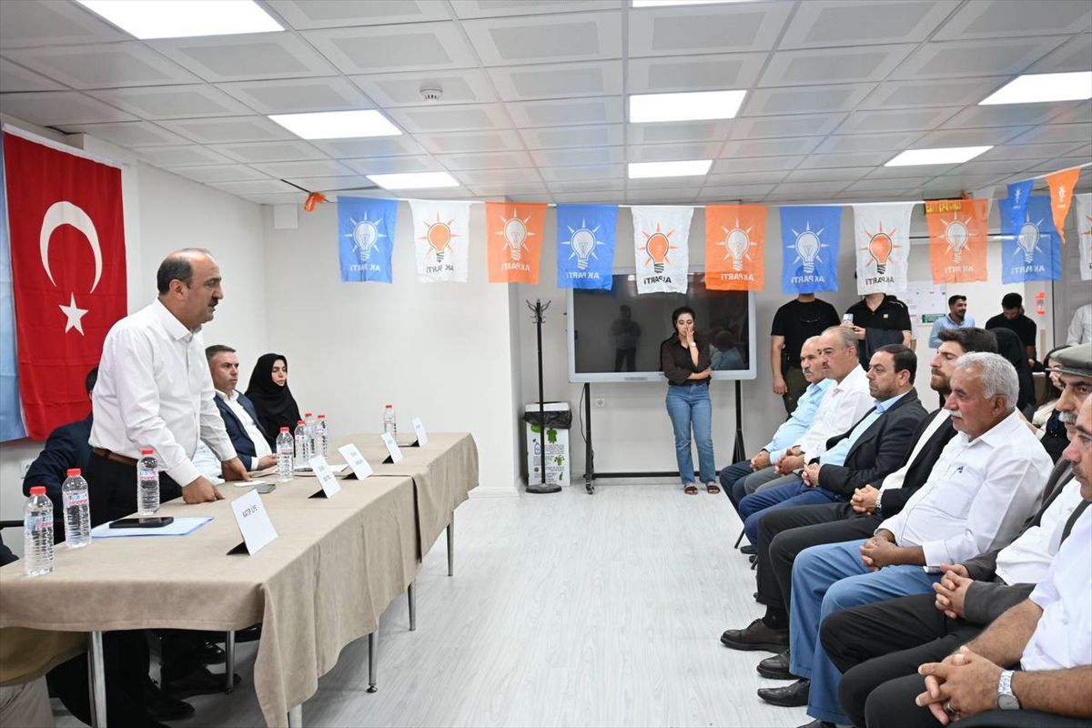 AK Parti Hizan'da Temmuz Ayı Danışma Meclisi Toplantısı