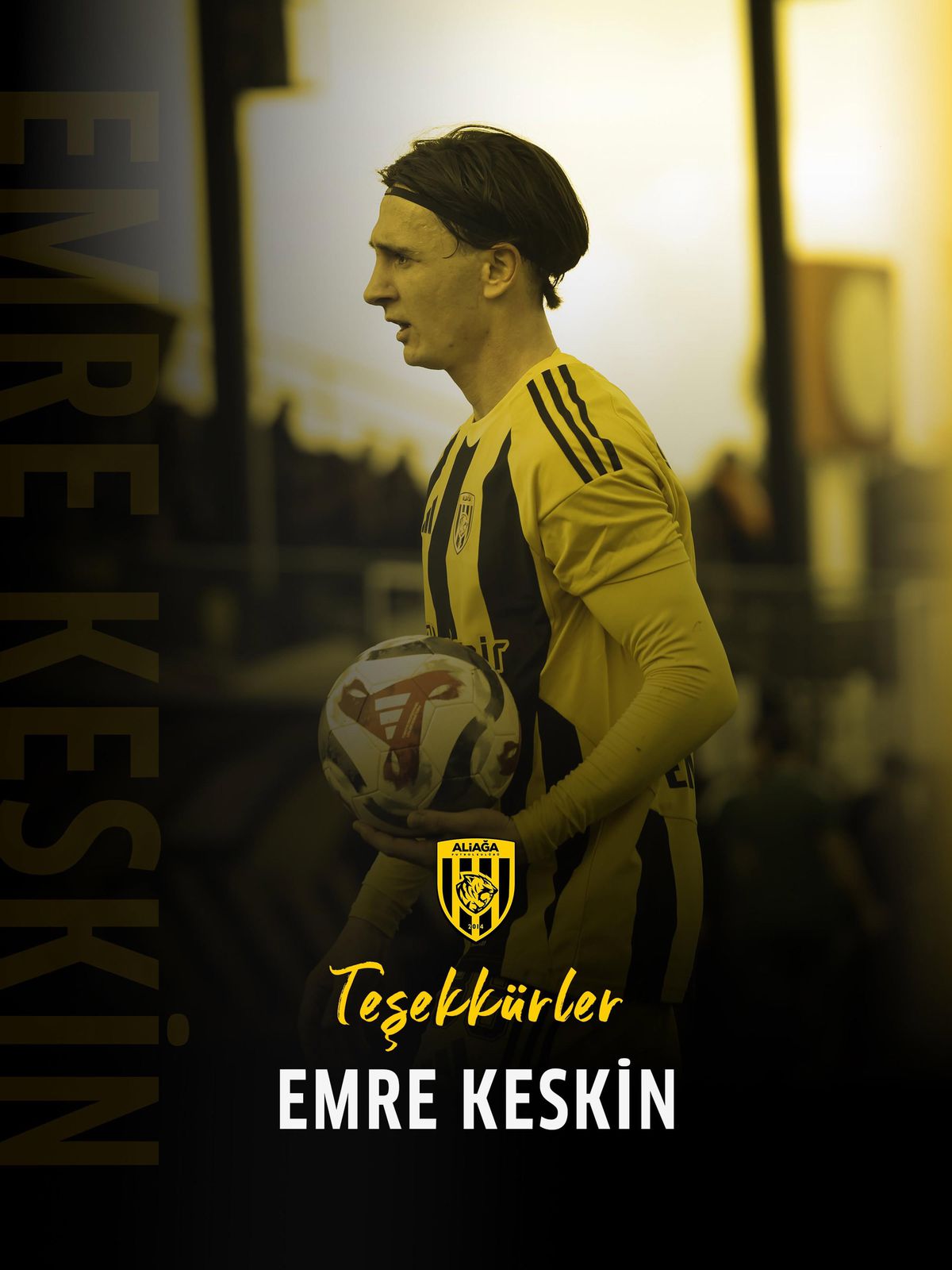 Aliağa Futbol'da Emre Keskin Ayrılığı