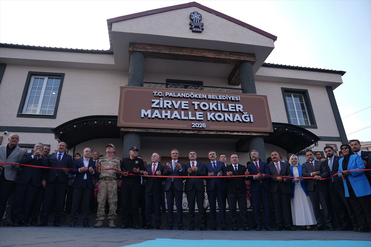 Zirve Tokiler Mahalle Konağı Erzurum'da Açıldı: Bakanlardan Belediyelere Eleştiri ve Övgü