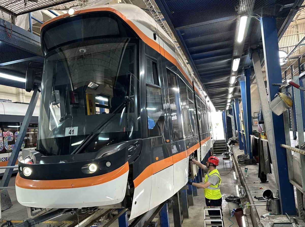 Eskişehir'de tramvay seferlerinde yaz bakımı nedeniyle düzenleme