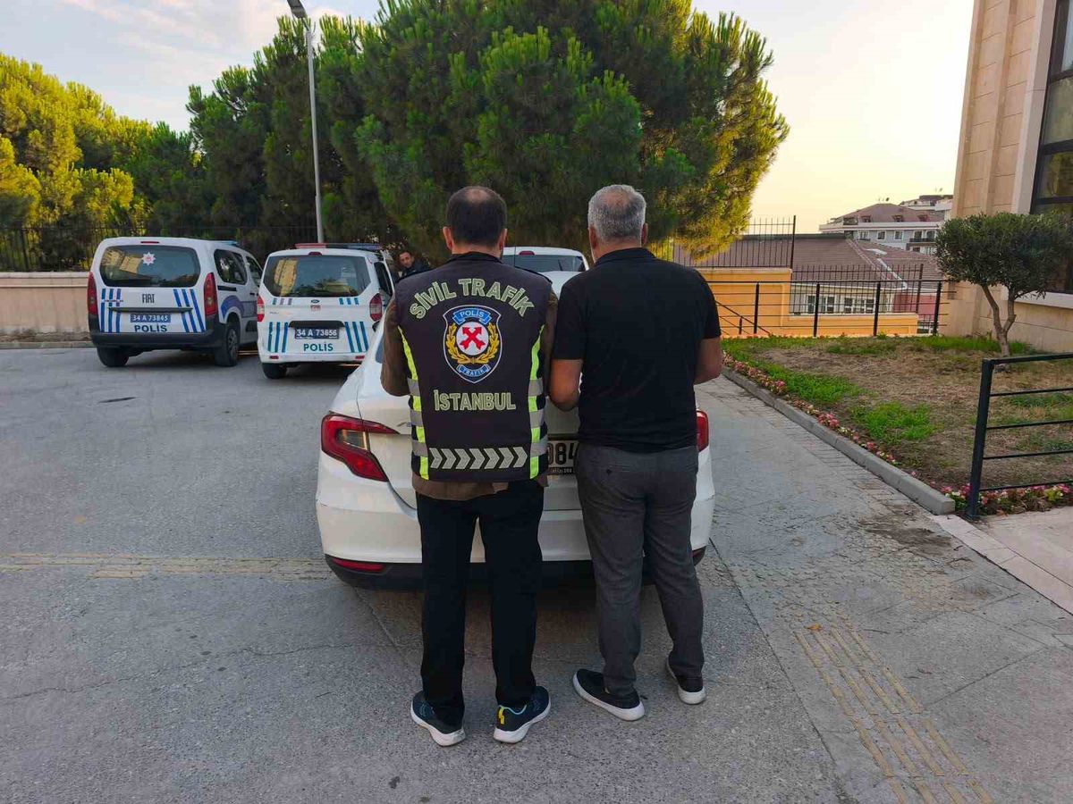 Beylikdüzü'nde trafik magandasına 182 bin lira ceza