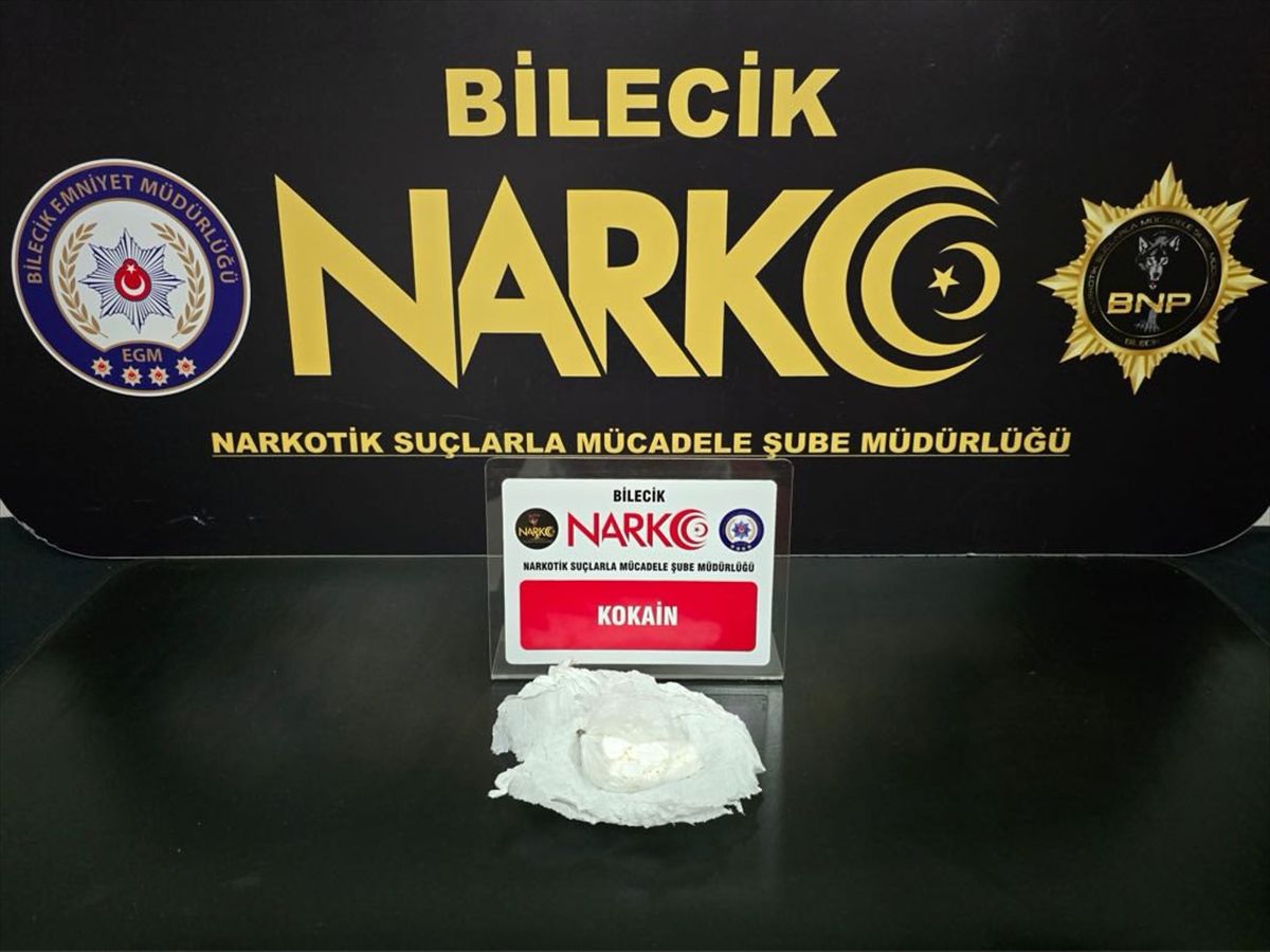 Bilecik’te Uyuşturucu Operasyonu: 2 Gözaltı