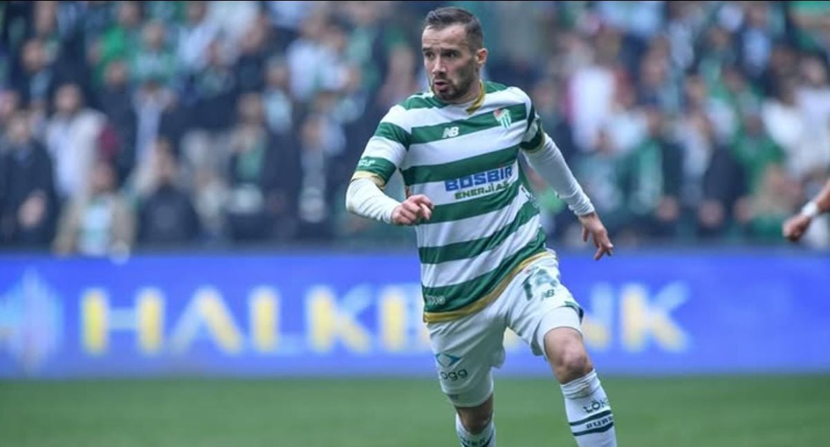 Bursaspor'da Talha Yünkuş'tan duygusal veda