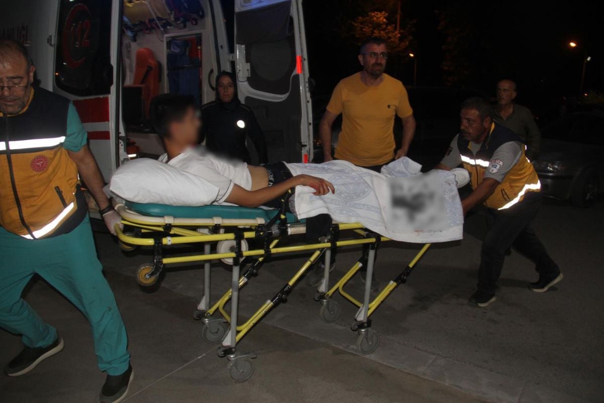 Konya'da festivali kana buladılar: 2 çocuk yaralandı