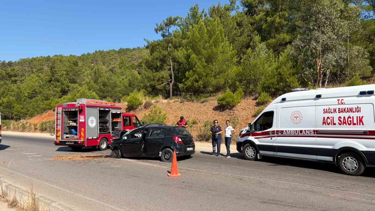 Fethiye'de feci kaza: 1 ölü, 2 yaralı